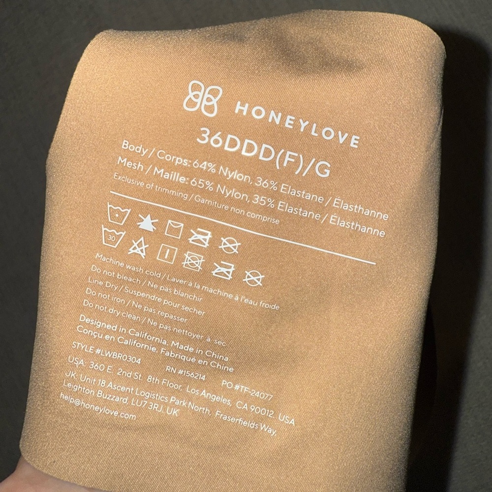 Honeylove Liftwear Crossover Bra - Picture 3 of 3